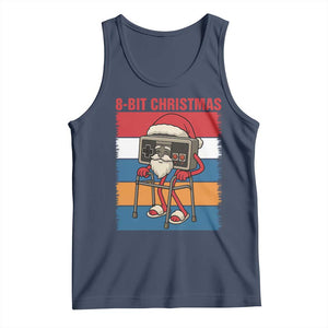Funny Old Gamer Christmas Tank Top Retro 80s 90s Video Game TS14 Navy Print Your Wear