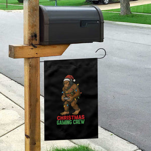 Funny Bigfoot Gamer Christmas Garden Flag TS14 Print Your Wear