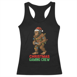 Funny Bigfoot Gamer Christmas Racerback Tank Top TS14 Black Print Your Wear