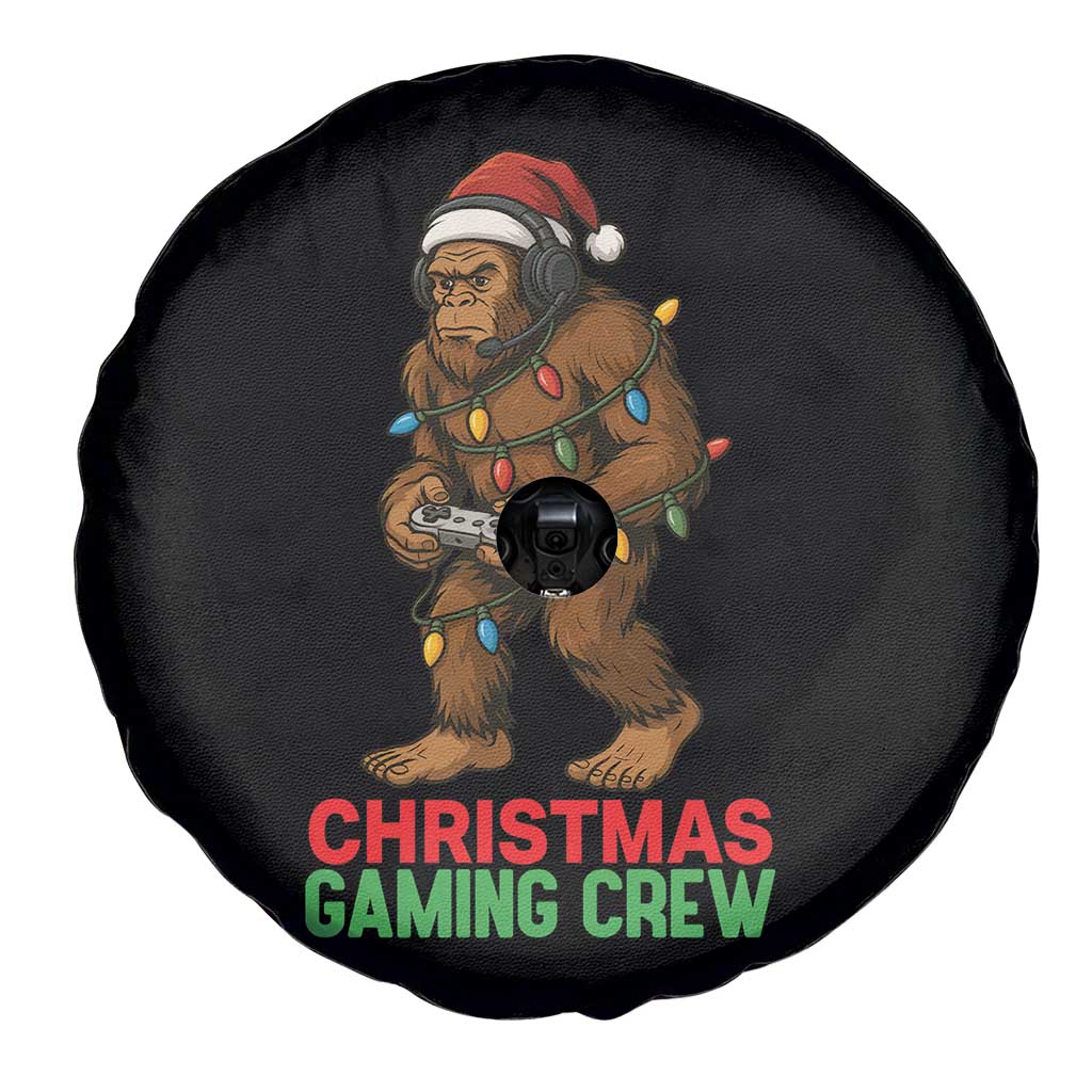 Funny Bigfoot Gamer Christmas Spare Tire Cover TS14 Print Your Wear