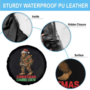 Funny Bigfoot Gamer Christmas Spare Tire Cover TS14 Print Your Wear