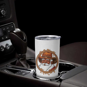 Black Santa Christmas Tumbler Cup Big Nick Energy TS14 Print Your Wear