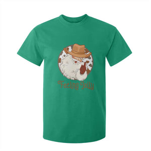 Black Cowboy Santa Christmas T Shirt For Kid Feeling Jolly TS14 Irish Green Print Your Wear
