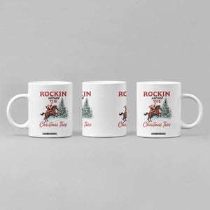 Cowboy Santa Western Christmas Coffee Mug Rockin Around The Xmas Tree TS14 Print Your Wear