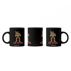 67 Six Seven Coffee Mug Funny Bigfoot Trump Support Christmas TS14 Print Your Wear