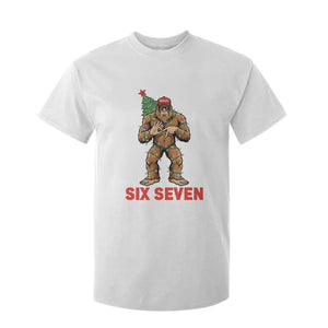 67 Six Seven T Shirt For Kid Funny Bigfoot Trump Support Christmas TS14 White Print Your Wear