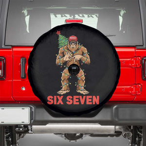 67 Six Seven Spare Tire Cover Funny Bigfoot Trump Support Christmas TS14 Black Print Your Wear