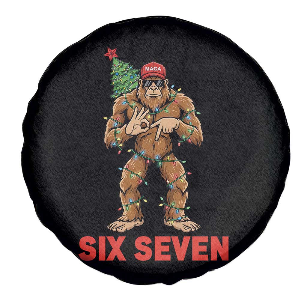 67 Six Seven Spare Tire Cover Funny Bigfoot Trump Support Christmas TS14 Print Your Wear