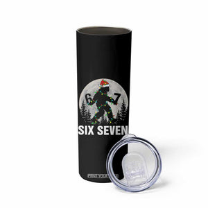 67 Six Seven Skinny Tumbler Funny Bigfoot Christmas Sasquatch Moon TS14 Print Your Wear