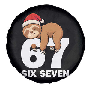 67 Six Seven Spare Tire Cover Funny Sloth Christmas TS14 Print Your Wear