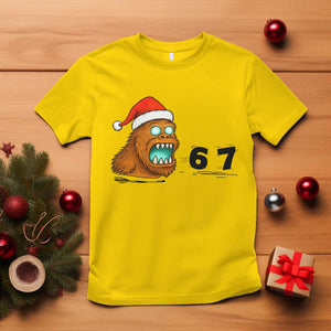 67 Six Seven T Shirt Funny Bigfoot Christmas TS14 Daisy Print Your Wear