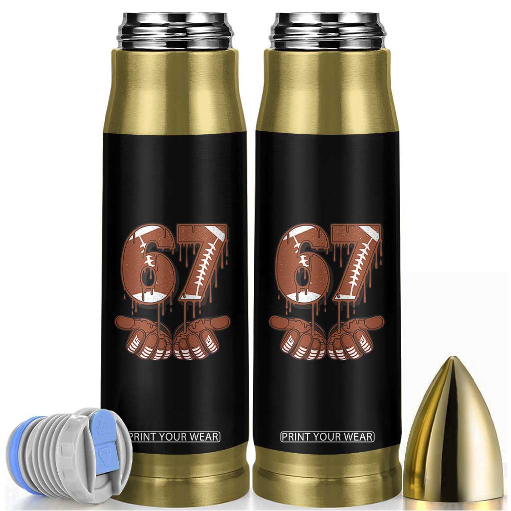 67 Six Seven Bullet Tumbler Funny Football Meme TS14 White Print Your Wear