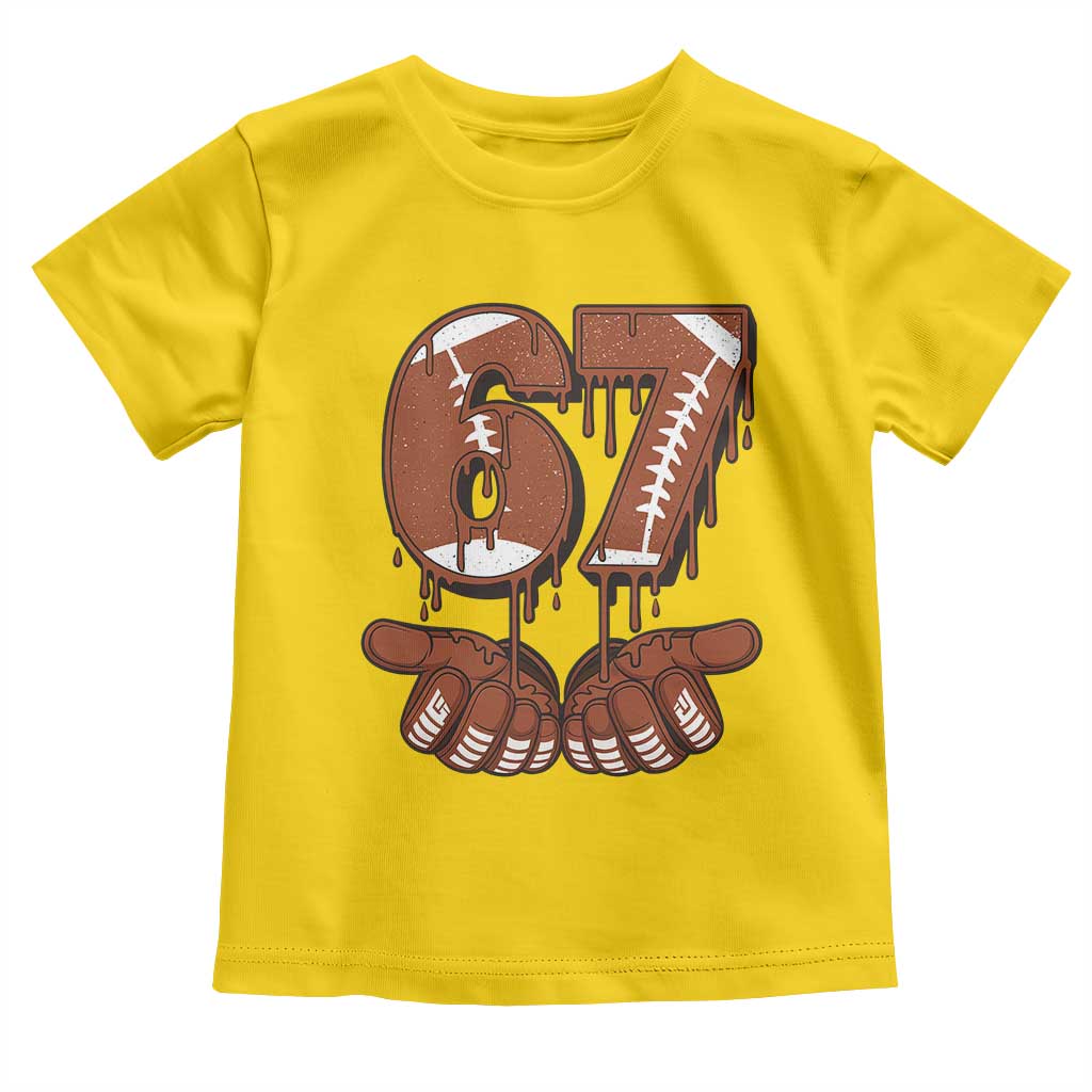 67 Six Seven Toddler T Shirt Funny Football Meme TS14 Daisy Print Your Wear