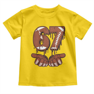 67 Six Seven Toddler T Shirt Funny Football Meme TS14 Daisy Print Your Wear