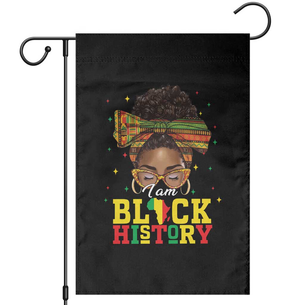 Black History Month Garden Flag Messy Pun Afro African American TS14 Black Print Your Wear