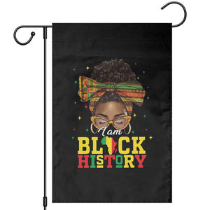 Black History Month Garden Flag Messy Pun Afro African American TS14 Black Print Your Wear