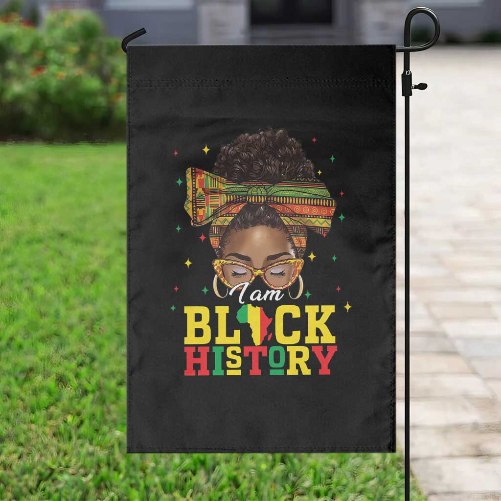 Black History Month Garden Flag Messy Pun Afro African American TS14 Print Your Wear