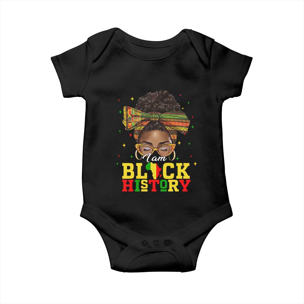 Black History Month Baby Onesie Messy Pun Afro African American TS14 Black Print Your Wear