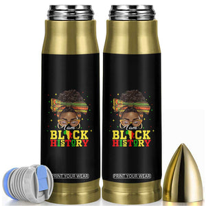 Black History Month Bullet Tumbler Messy Pun Afro African American TS14 Black Print Your Wear