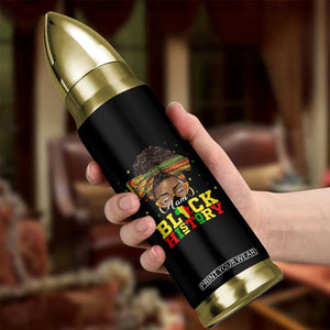 Black History Month Bullet Tumbler Messy Pun Afro African American TS14 Print Your Wear