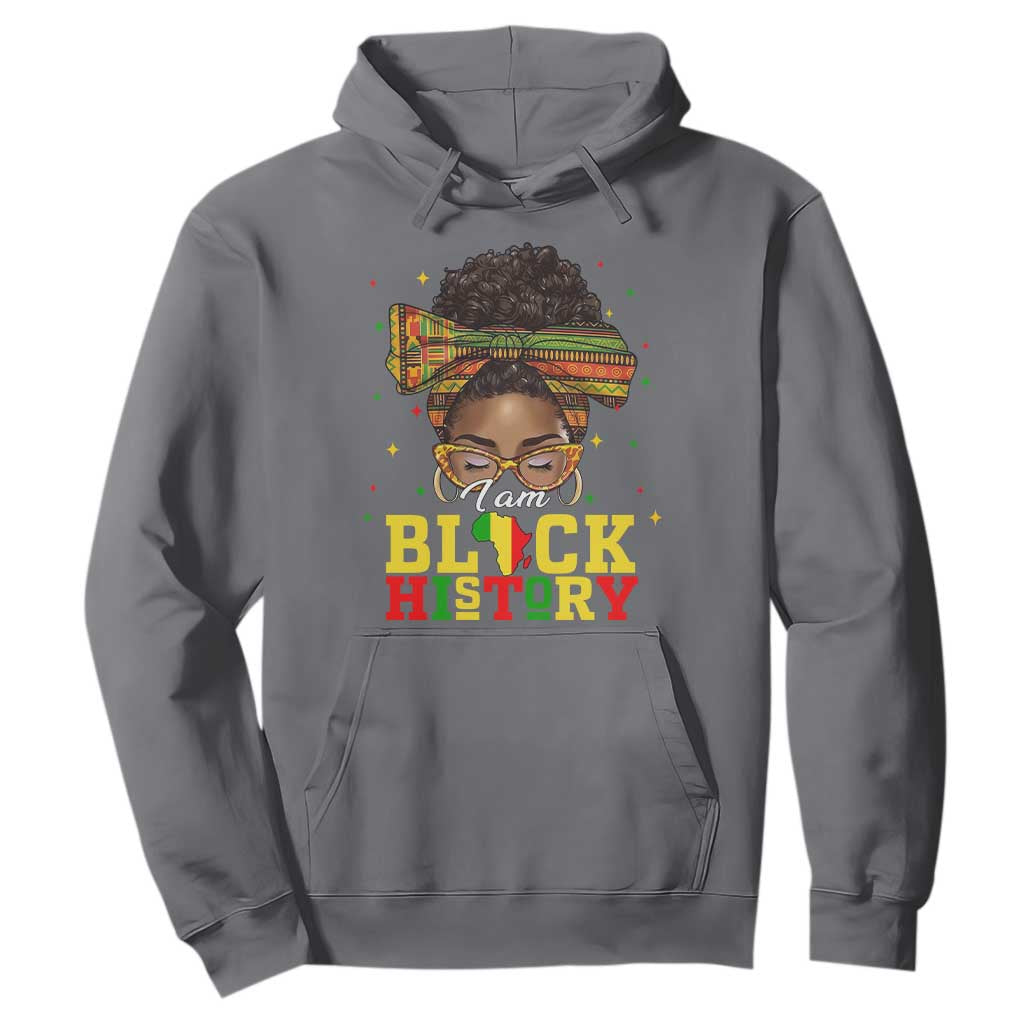 Black History Month Hoodie Messy Pun Afro African American TS14 Charcoal Print Your Wear
