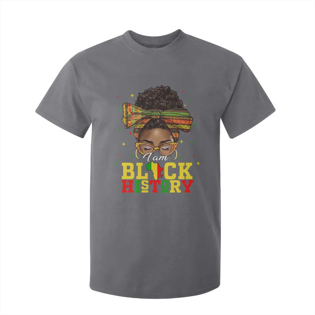 Black History Month T Shirt For Kid Messy Pun Afro African American TS14 Charcoal Print Your Wear