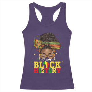 Black History Month Racerback Tank Top Messy Pun Afro African American TS14 Purple Print Your Wear