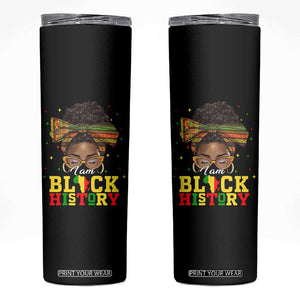Black History Month Skinny Tumbler Messy Pun Afro African American TS14 Black Print Your Wear
