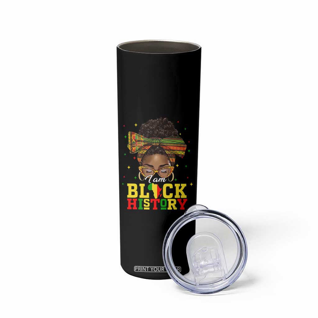 Black History Month Skinny Tumbler Messy Pun Afro African American TS14 Print Your Wear