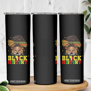 Black History Month Skinny Tumbler Messy Pun Afro African American TS14 Print Your Wear