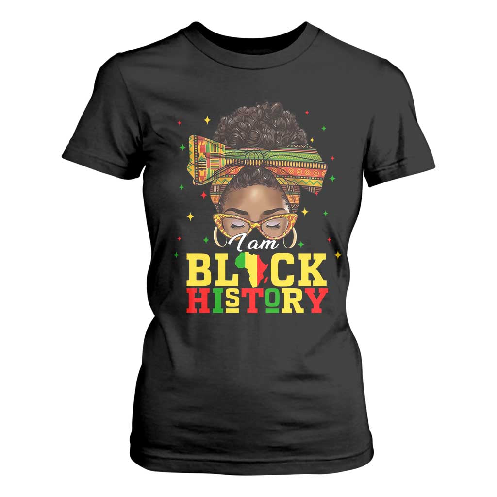 Black History Month T Shirt For Women Messy Pun Afro African American TS14 Black Print Your Wear
