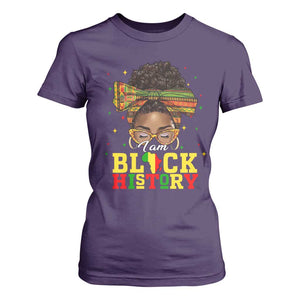 Black History Month T Shirt For Women Messy Pun Afro African American TS14 Purple Print Your Wear