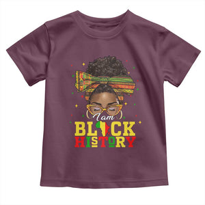 Black History Month Toddler T Shirt Messy Pun Afro African American TS14 Maroon Print Your Wear