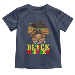 Black History Month Toddler T Shirt Messy Pun Afro African American TS14 Navy Print Your Wear