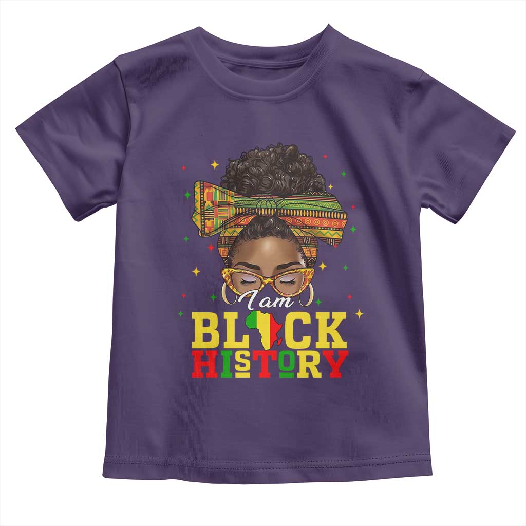 Black History Month Toddler T Shirt Messy Pun Afro African American TS14 Purple Print Your Wear