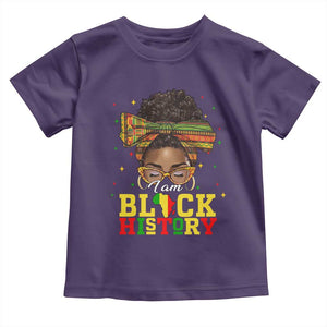Black History Month Toddler T Shirt Messy Pun Afro African American TS14 Purple Print Your Wear
