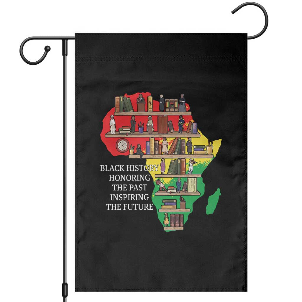 Black History Teacher Garden Flag Black History Honoring The Past Inspiring The Future TS14 Black Print Your Wear