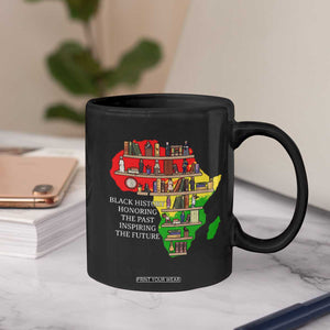 Black History Teacher Coffee Mug Black History Honoring The Past Inspiring The Future TS14 Print Your Wear