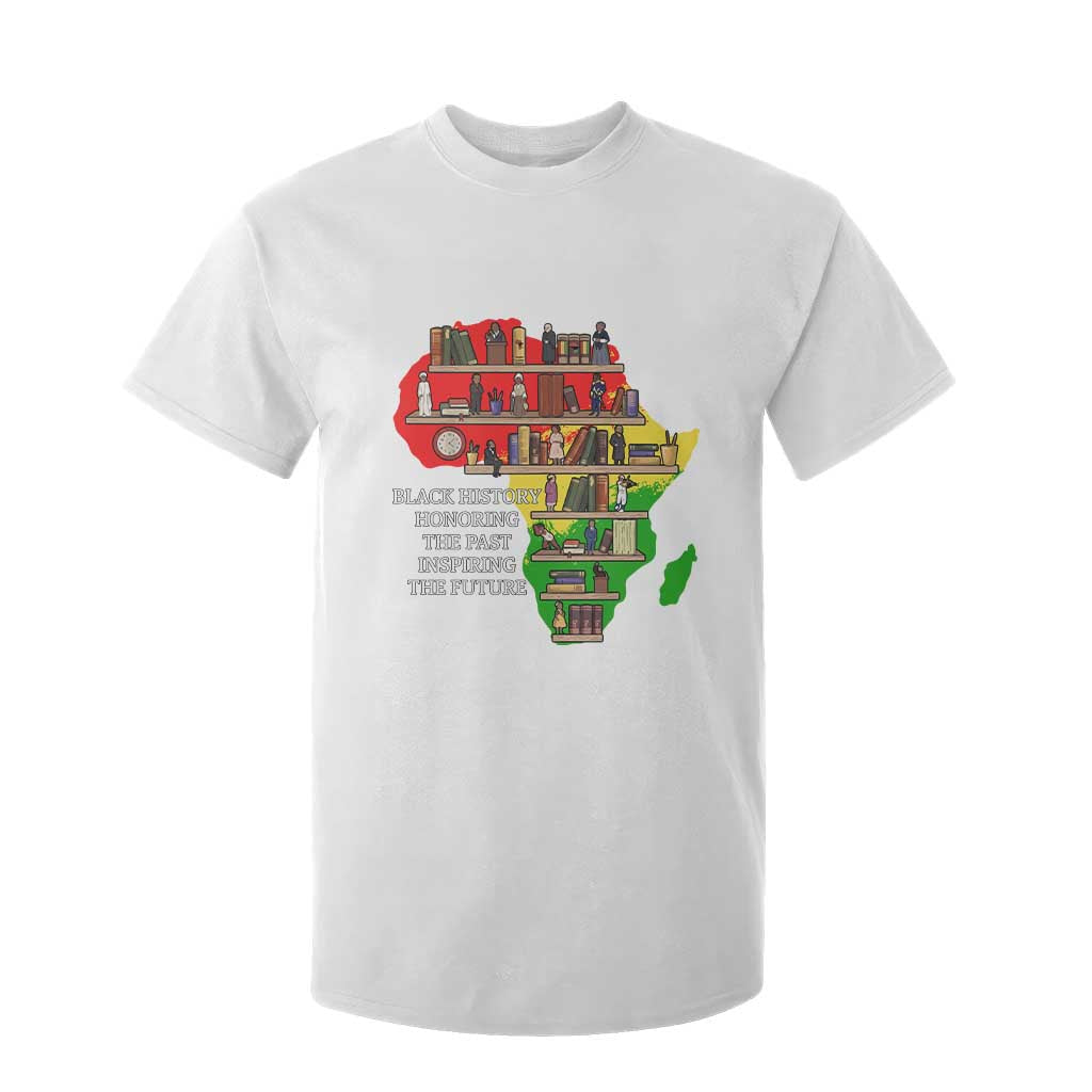 Black History Teacher T Shirt For Kid Black History Honoring The Past Inspiring The Future TS14 White Print Your Wear