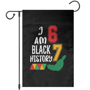 Funny Six Seven African American Garden Flag Black History Month TS14 Black Print Your Wear