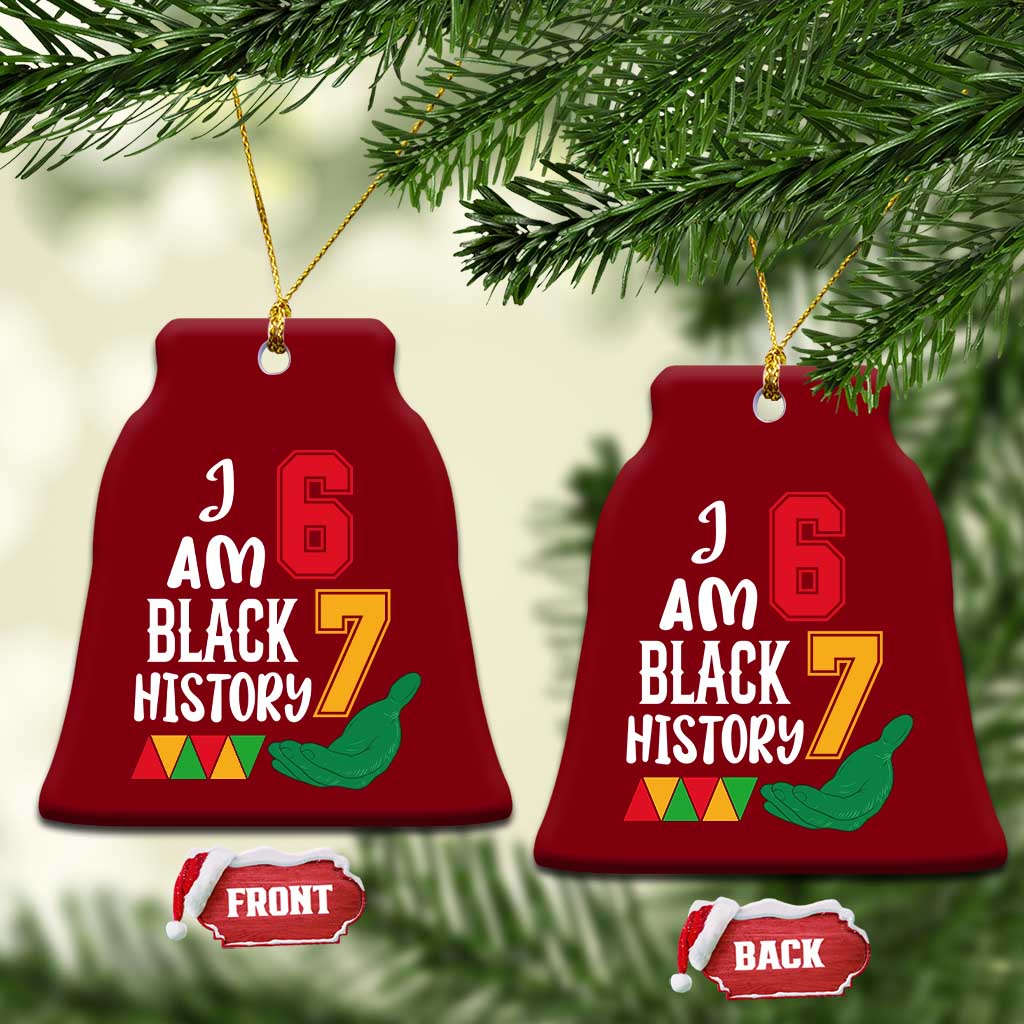 Funny Six Seven African American Ceramic Ornament Black History Month TS14 Print Your Wear