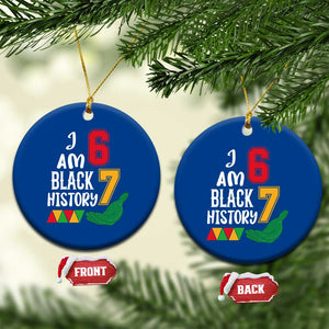 Funny Six Seven African American Ceramic Ornament Black History Month TS14 1pc Blue Print Your Wear