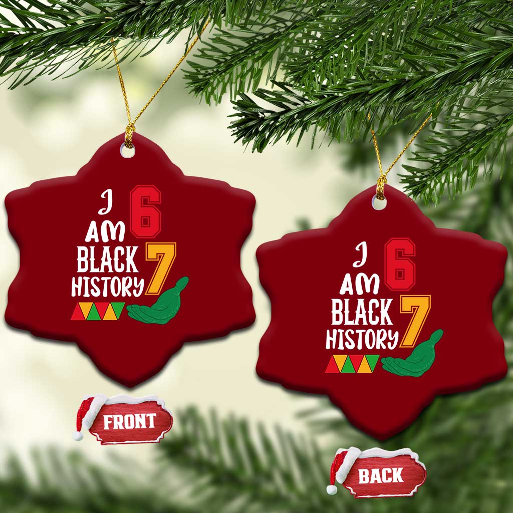 Funny Six Seven African American Ceramic Ornament Black History Month TS14 Print Your Wear