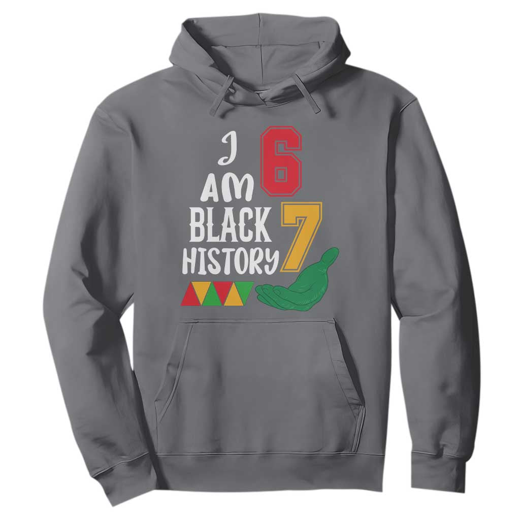 Funny Six Seven African American Hoodie Black History Month TS14 Charcoal Print Your Wear