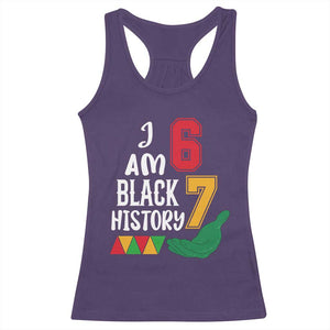 Funny Six Seven African American Racerback Tank Top Black History Month TS14 Purple Print Your Wear