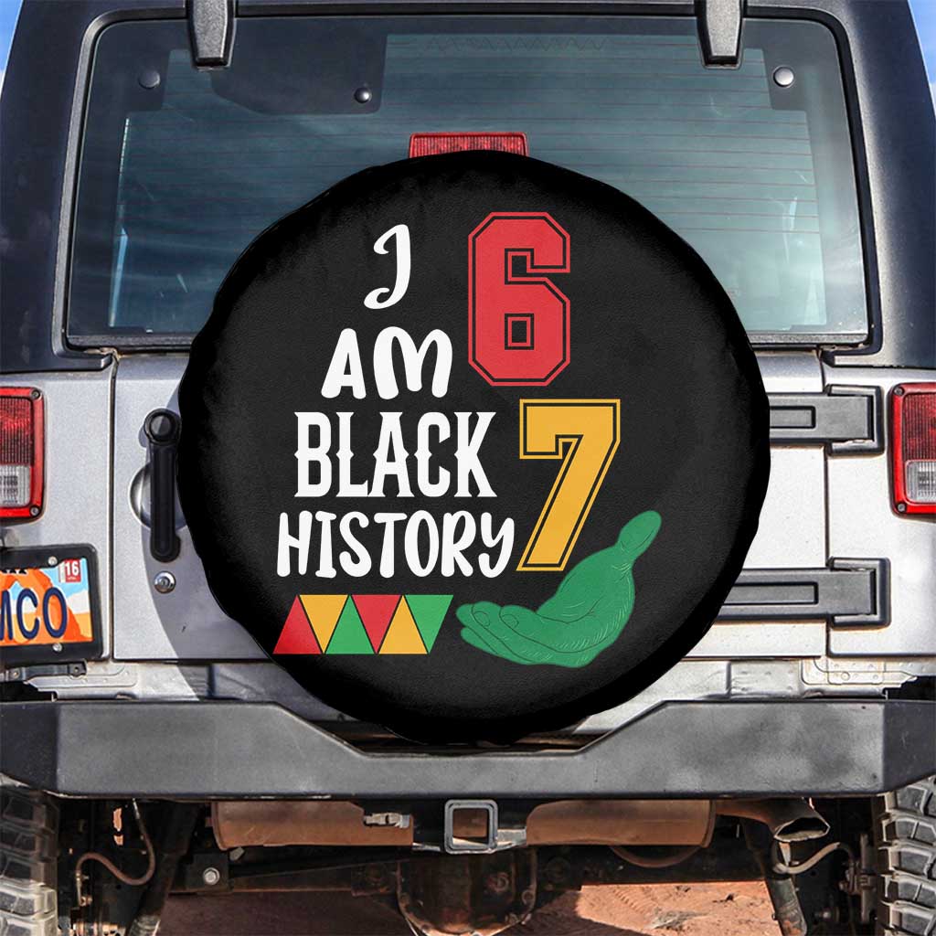 Funny Six Seven African American Spare Tire Cover Black History Month TS14 No hole Black Print Your Wear