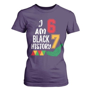 Funny Six Seven African American T Shirt For Women Black History Month TS14 Purple Print Your Wear