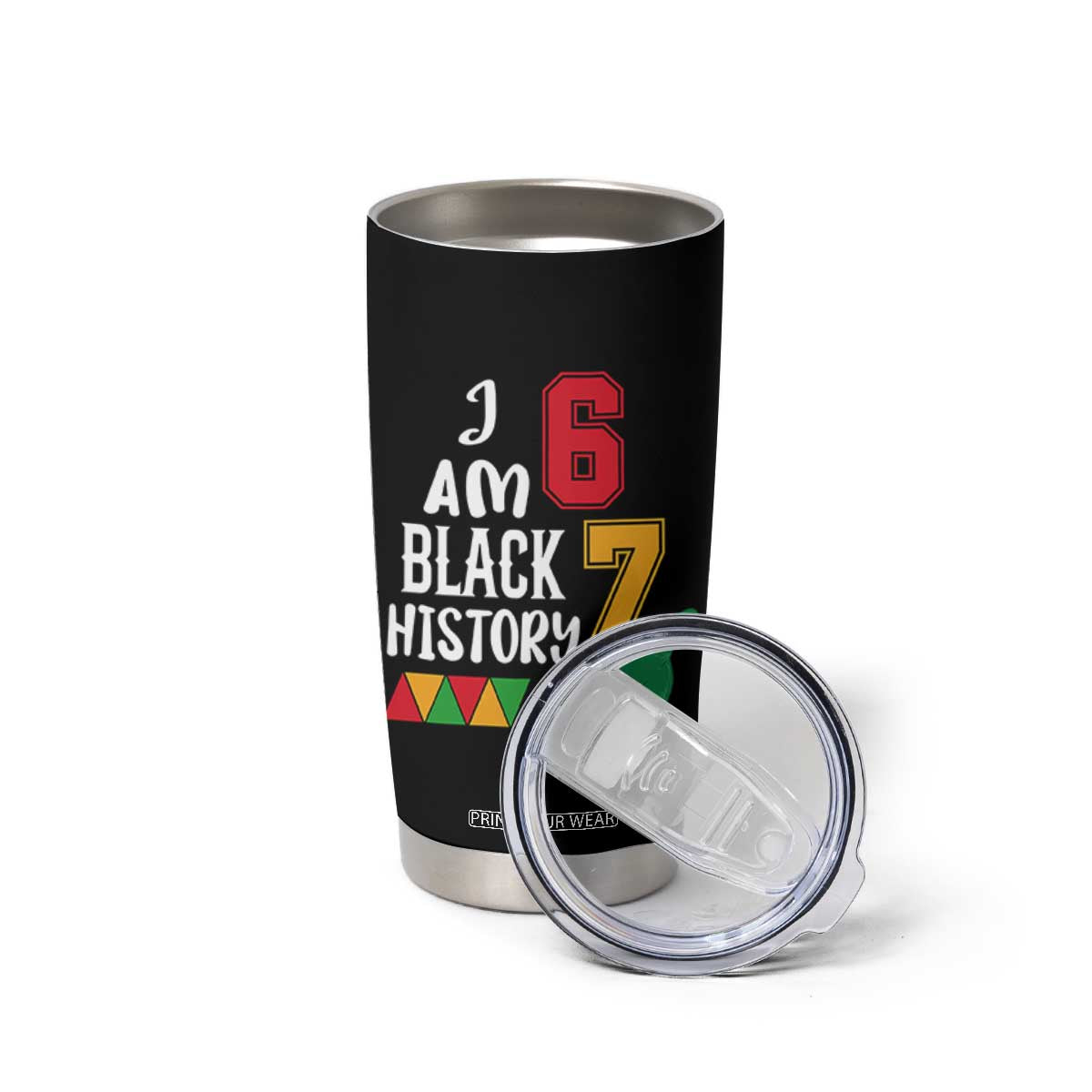 Funny Six Seven African American Tumbler Cup Black History Month TS14 Print Your Wear
