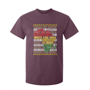 Black History Month T Shirt For Kid Dream Like Martin Lead Like Harriet TS14 Maroon Print Your Wear