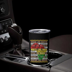 Black History Month Tumbler Cup Dream Like Martin Lead Like Harriet TS14 Print Your Wear